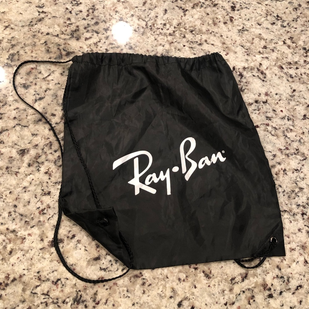 Ray-Ban Draw String Bag Backpack Tote Bag